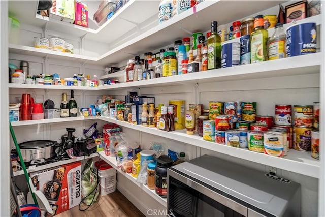 view of pantry