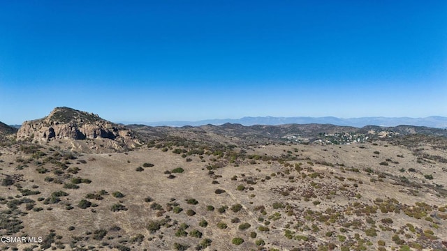 view of mountain feature