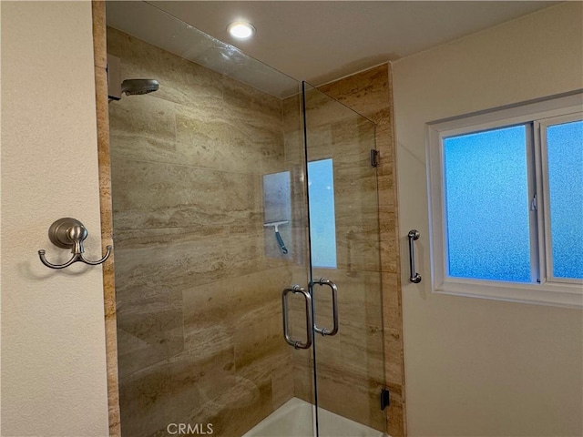 full bath with a stall shower