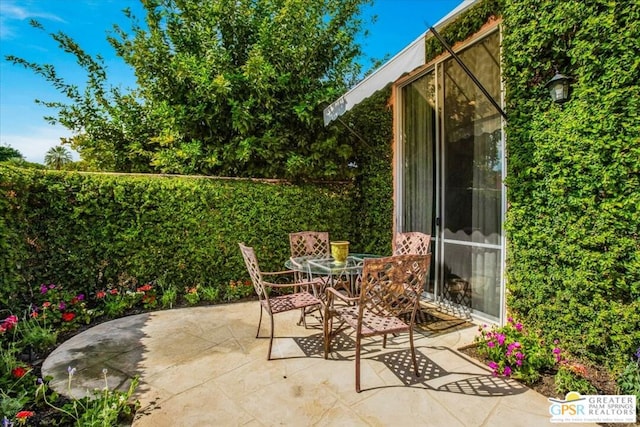 view of patio / terrace