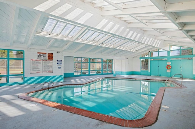 view of pool