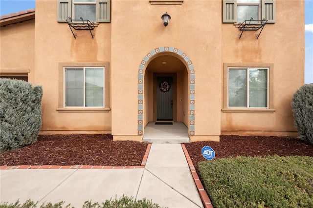 view of property entrance