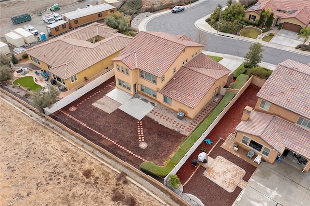 birds eye view of property featuring a residential view