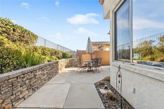 view of patio / terrace