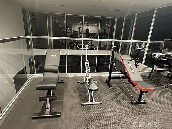 view of exercise room