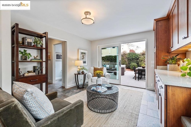 view of living room