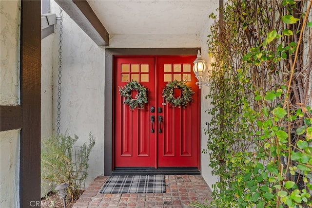 view of property entrance