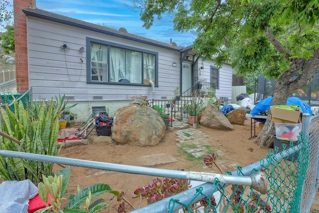 111416 N 1st St, El Cajon, CA 92021 - view of front facade with crawl space