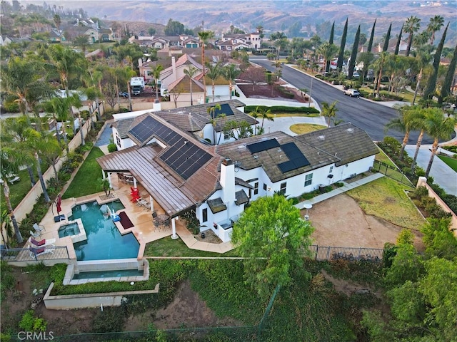 16082 Citrus Grove Ct, Riverside, CA 92504 - aerial view featuring a residential view