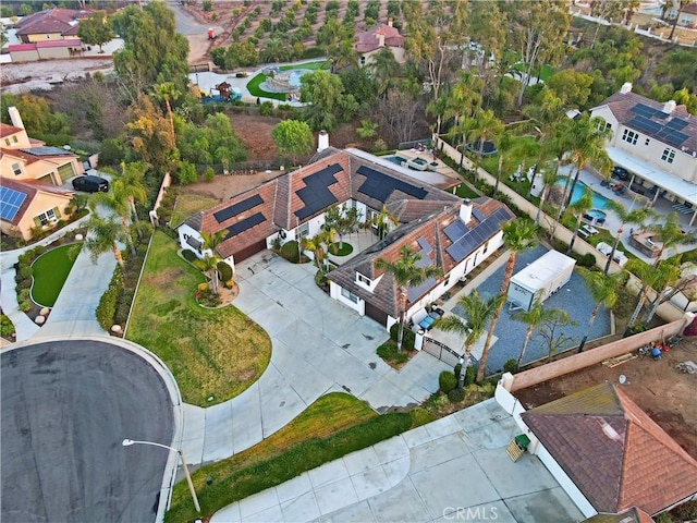 16082 Citrus Grove Ct, Riverside, CA 92504 - birds eye view of property with a residential view