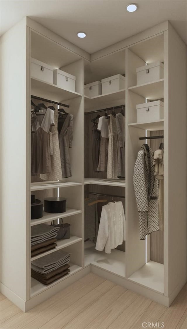 view of closet