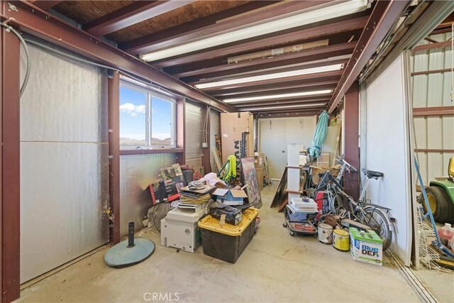 miscellaneous room featuring concrete floors