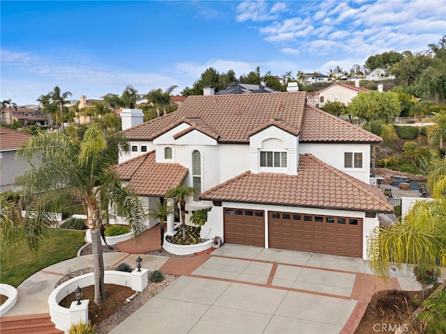 view of mediterranean / spanish-style home