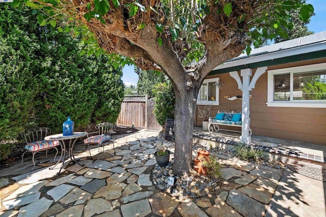 view of patio