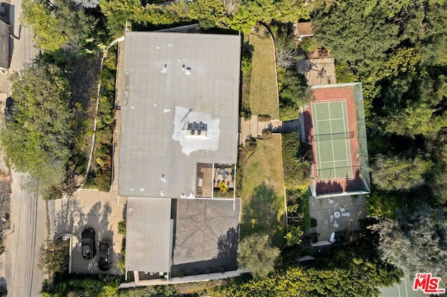 aerial view