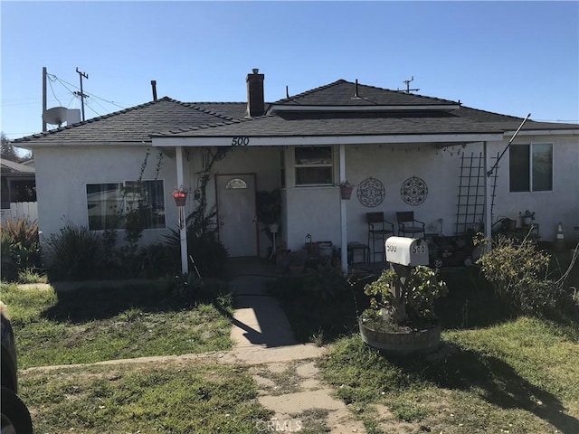 view of bungalow-style home