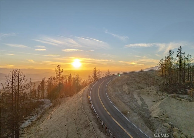 view of road