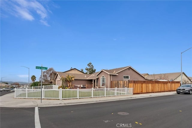 view of ranch-style home