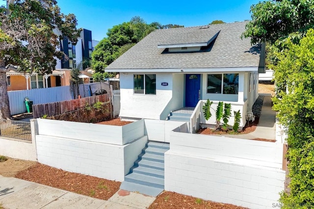 view of bungalow-style home