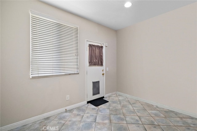 8015 Ralston Pl, Riverside, CA 92508 - entrance foyer with baseboards and recessed lighting
