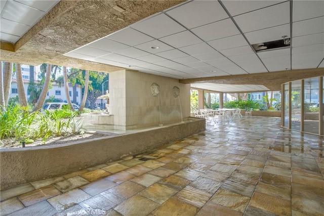 view of community lobby