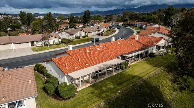 birds eye view of property featuring a residential view