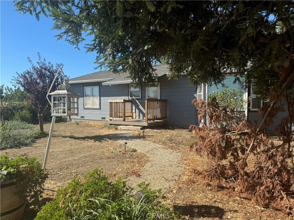 view of rear view of house