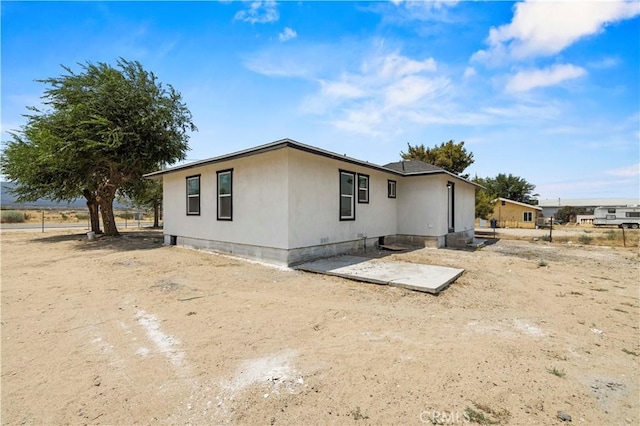 view of rear view of property