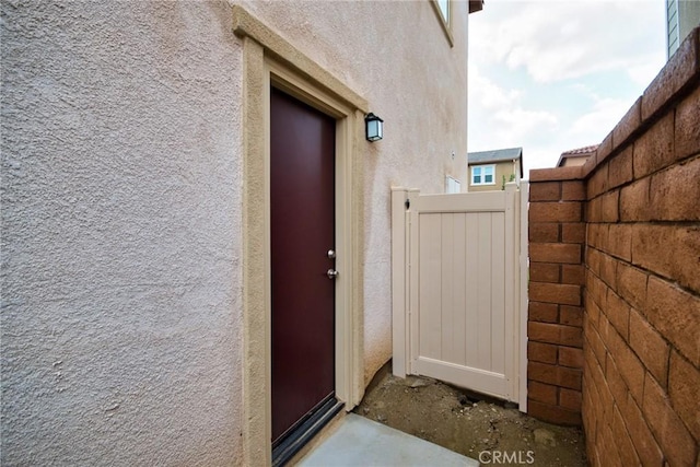 view of property entrance