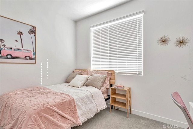 bedroom featuring carpet floors