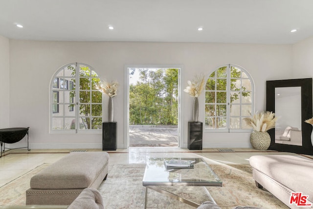 view of living room