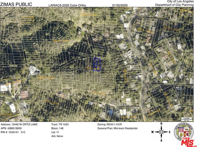 10442 W Ortiz Ln, Los Angeles CA, 90077 land for sale