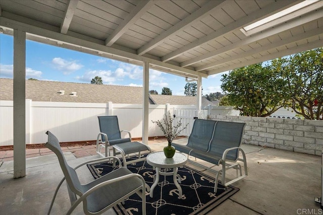 view of patio / terrace