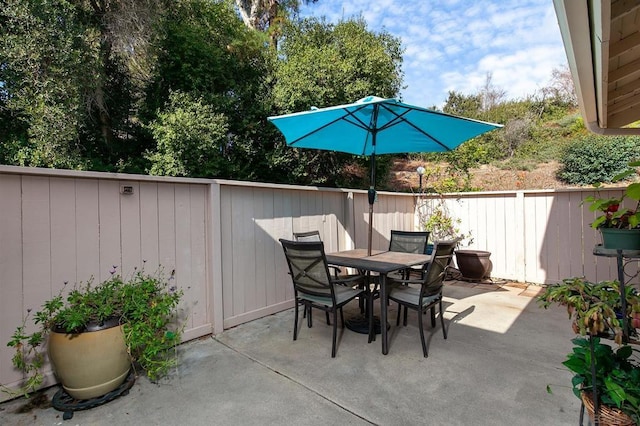 view of patio / terrace