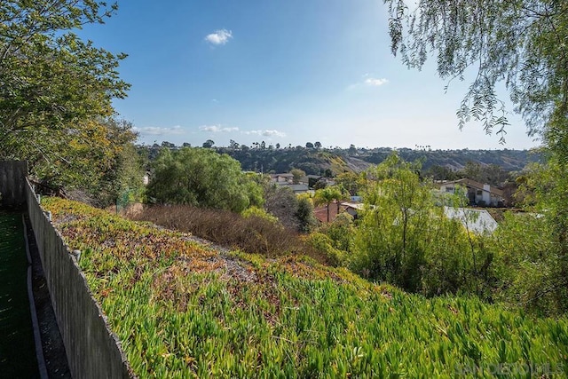 view of landscape