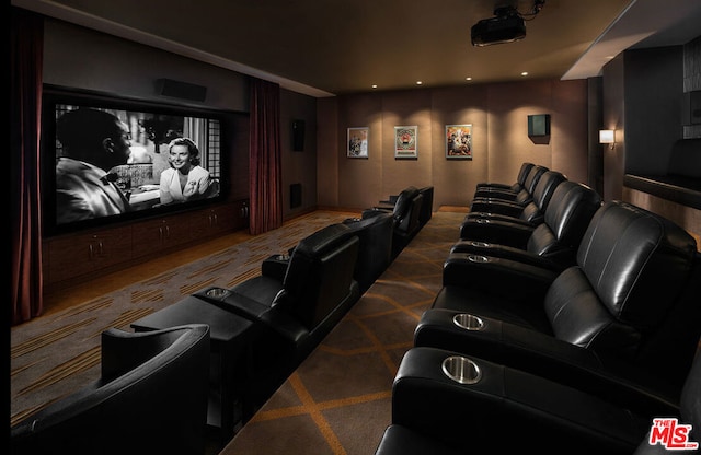 view of cinema room