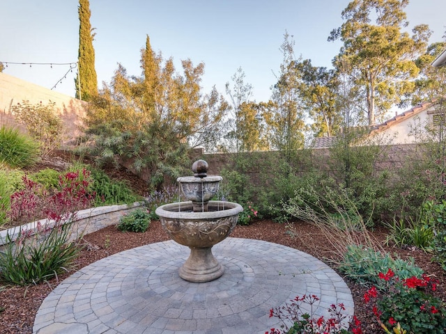 view of patio