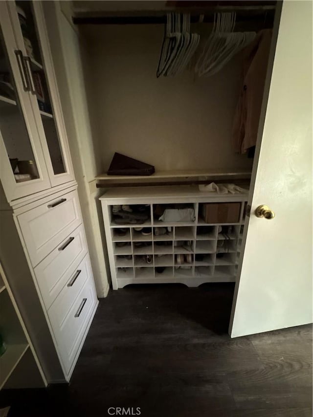 view of closet