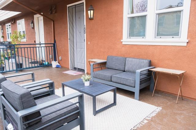 view of patio / terrace featuring an outdoor living space