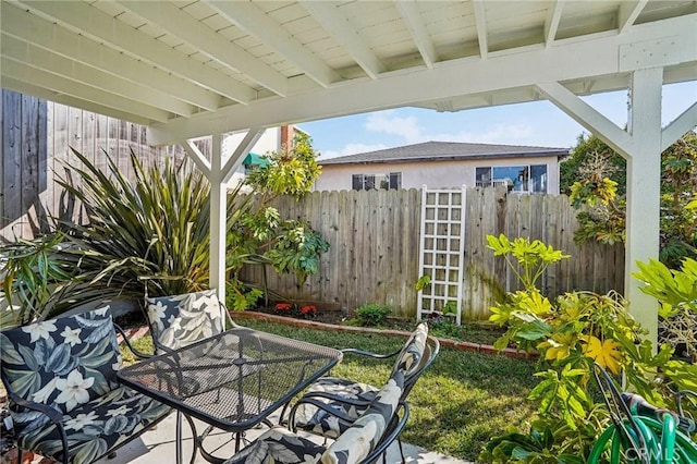 view of patio / terrace