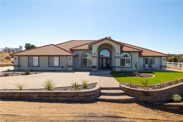 view of mediterranean / spanish home