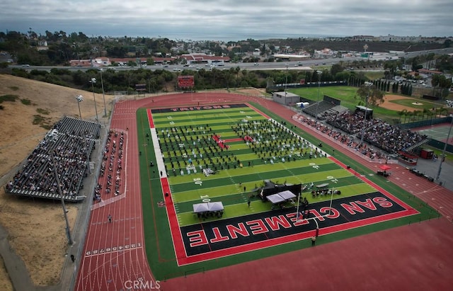 aerial view