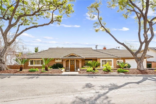 ranch-style house with a garage