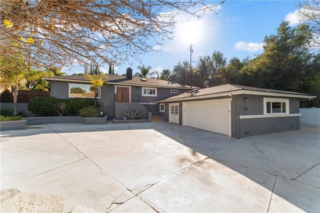 view of ranch-style home