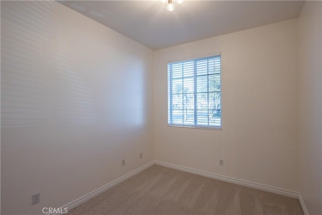 empty room with light carpet