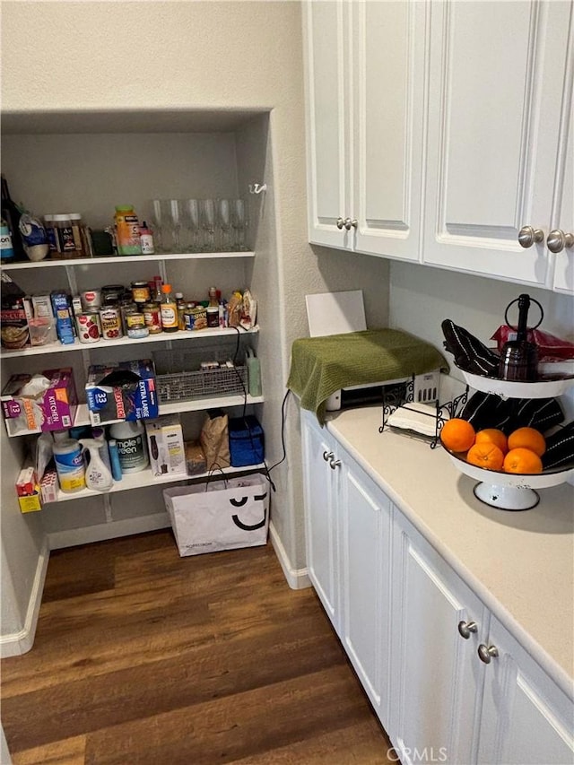 view of pantry