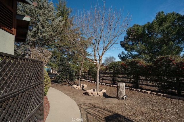 view of yard