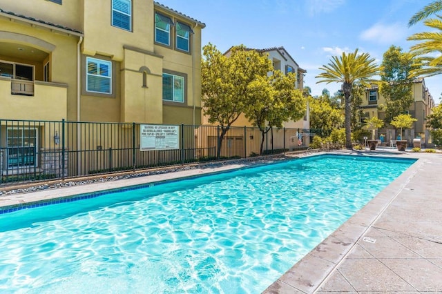 pool with fence