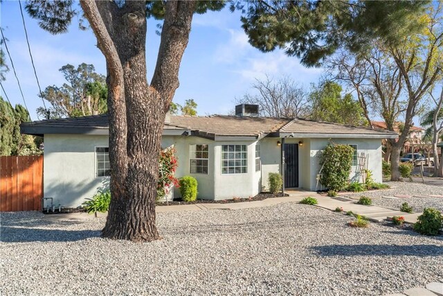 view of ranch-style home