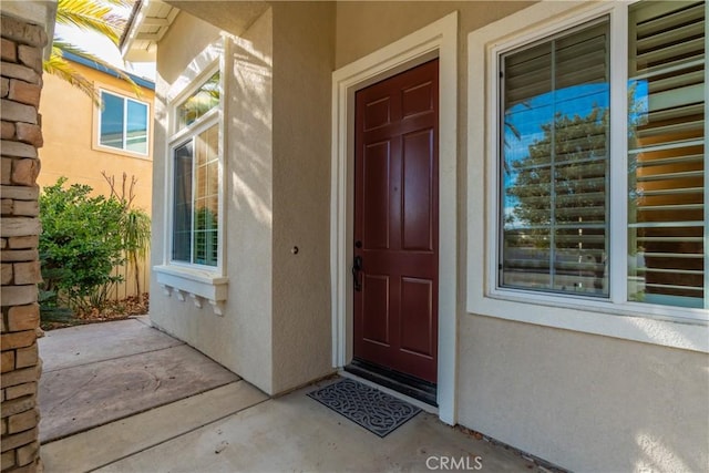 view of entrance to property